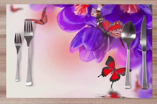 Prestieranie Kvety s motýlikmi