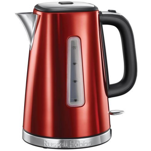 Rýchlovarná kanvica RUSSELL HOBBS 23210-70  Luna Red červená rýchlovarná kanvica • príkon 2 400 W • objem 1,7 l • umývateľný filter • automatické vypn