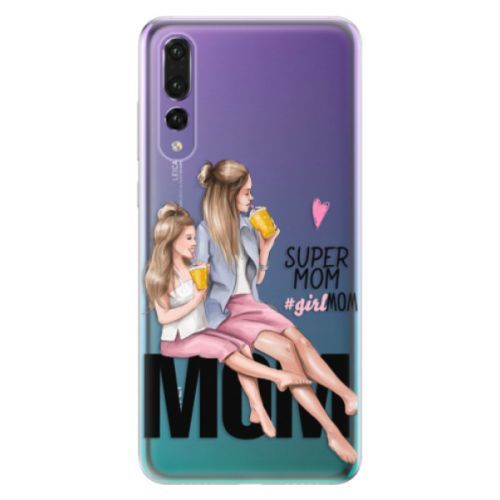 Odolné silikónové puzdro iSaprio - Milk Shake - Blond - Huawei P20 Pro