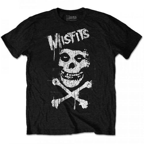 Misfits - Tričko Cross Bones - Muž, Unisex, Čierna, S