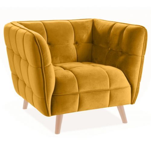 Kreslo Dijon Camelia 4508/prírodné