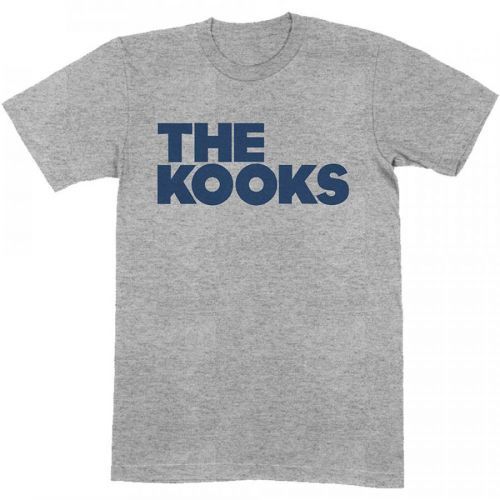 The Kooks - Tričko Logo - Muž, Unisex, Šedá, S