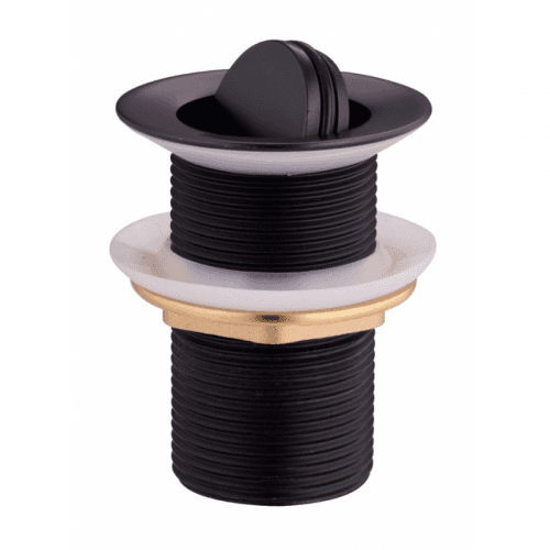 Výpusť click-clack rotační bez přepadu MEXEN 79913-70 černá