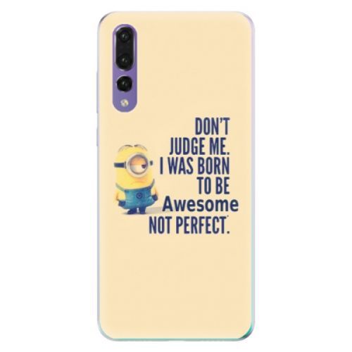 Odolné silikónové puzdro iSaprio - Be Awesome - Huawei P20 Pro