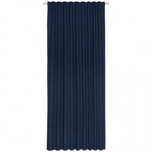 Záves Leo, 135/255cm, Tm.modrá