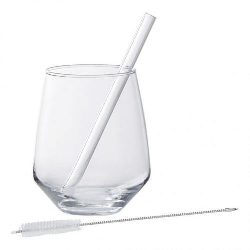 Slamka Jessy, Sklo, 15cm