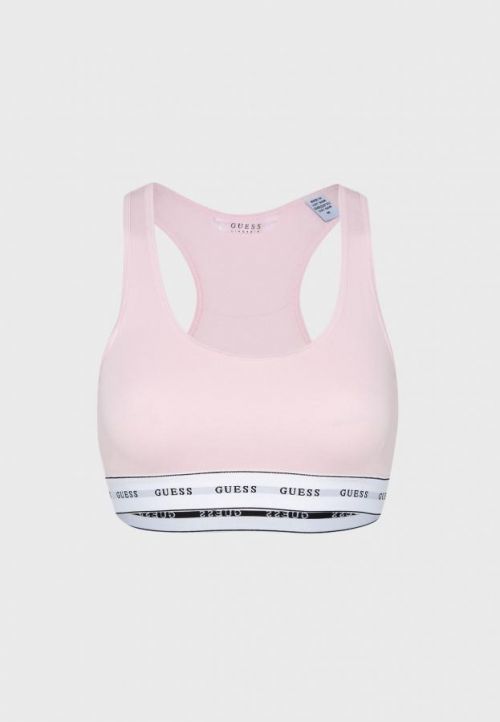 Dámska športová podprsenka O97C01JR04P - G6H1 Powder Pink - Guess pudrovo-růžová M