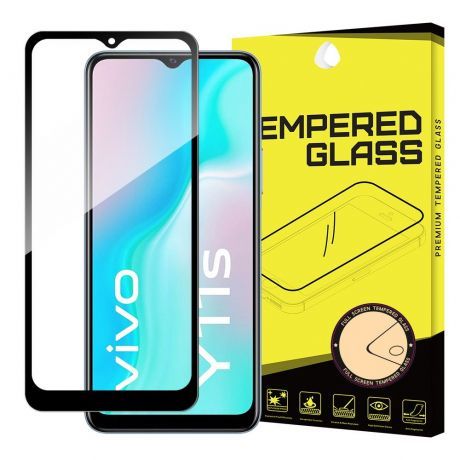 MG Full Glue Super Tough ochranné sklo na Vivo Y11s, čierne