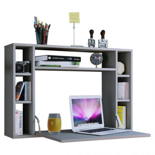 Závesný Stolík Na Notebook Wandila Š: 90 Cm Sivý