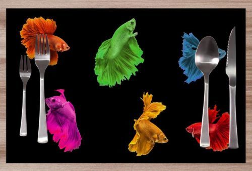 Prestieranie Farebné rybky