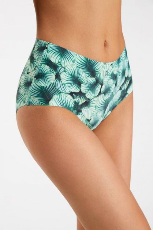 Julimex Dámske nohavičky Botanic Maxi zielony XL