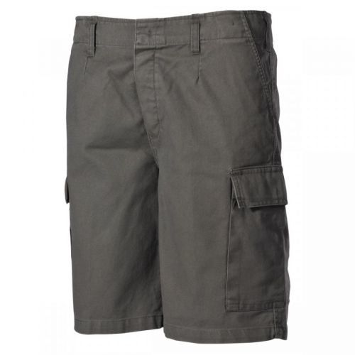 Kraťasy MFH Moleskin Bermuda Washed - olivové, L