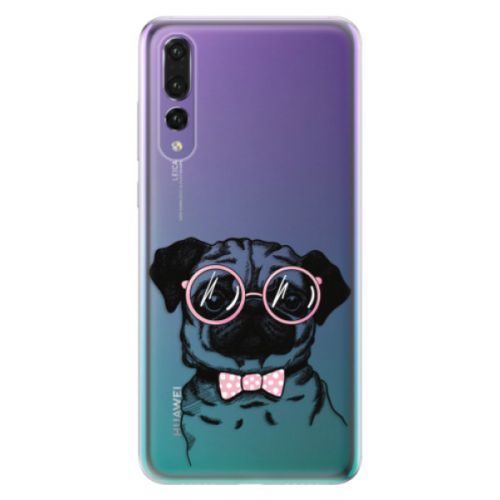 Odolné silikónové puzdro iSaprio - The Pug - Huawei P20 Pro