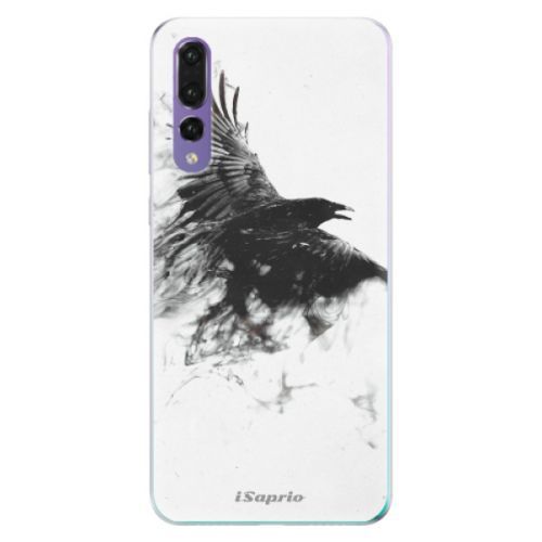 Odolné silikónové puzdro iSaprio - Dark Bird 01 - Huawei P20 Pro