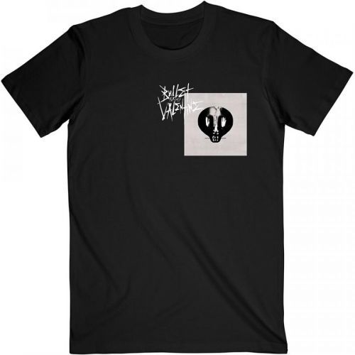 Bullet for My Valentine - Tričko Album Cropped & Logo - Muž, Unisex, Čierna, S