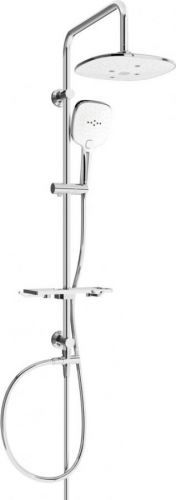MEXEN MEXEN - T17 sprchový set chrom / bílá 798171793-02