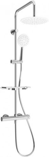 MEXEN - KT67 Sprchový sloup s termostatickou baterií, chrom / bílá 771506793-00