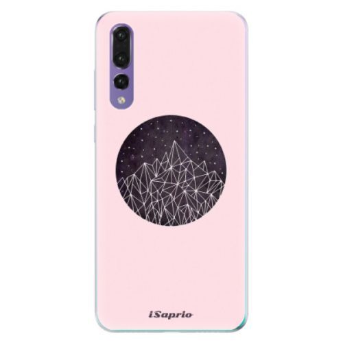 Odolné silikónové puzdro iSaprio - Digital Mountains 10 - Huawei P20 Pro