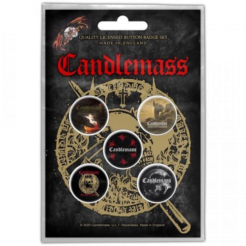 Candlemass - Odznak The Door to Doom