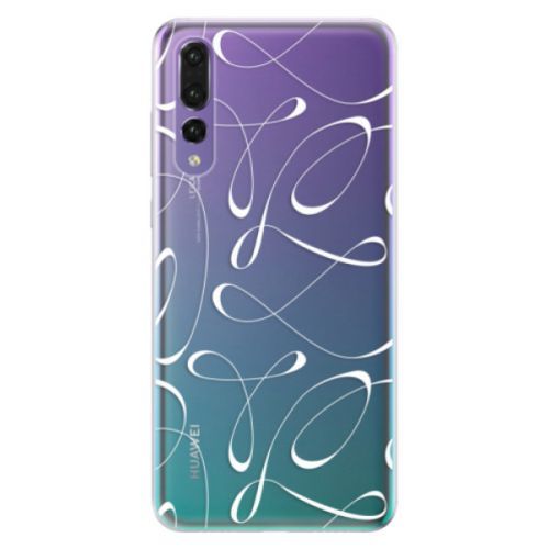 Odolné silikónové puzdro iSaprio - Fancy - white - Huawei P20 Pro