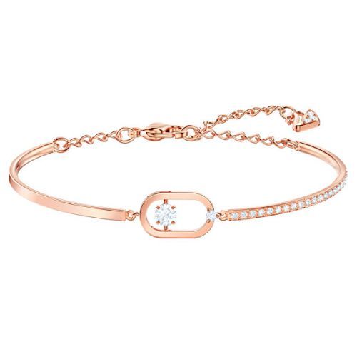 Swarovski Bronzový náramok s kryštálmi Sparkling Dance 5472382