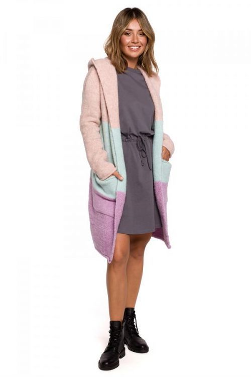 Svetr na zapínání  model 157604 BE Knit  L / XL