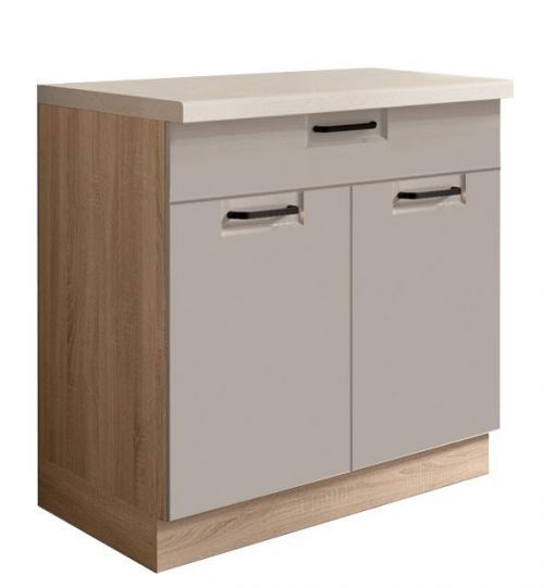 Skrinka do kuchyne Favorit 6D Sonoma/Latte