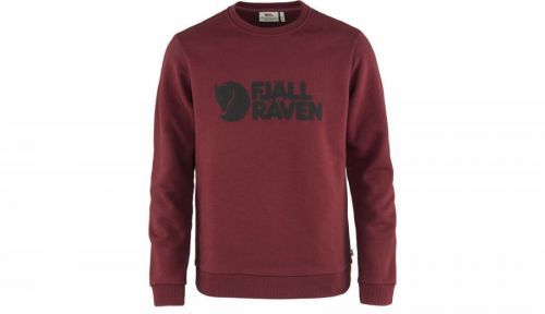 Fjällräven Logo Sweater M Red Oak červené F84142-345