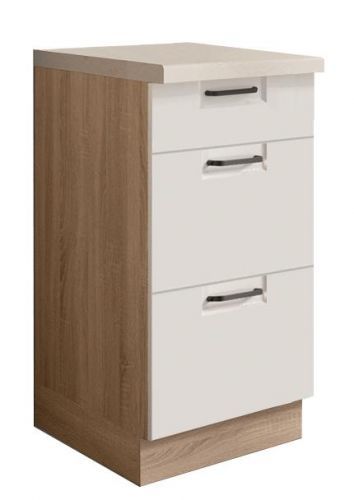 Skrinka do kuchyne Favorit 8D Sonoma/White