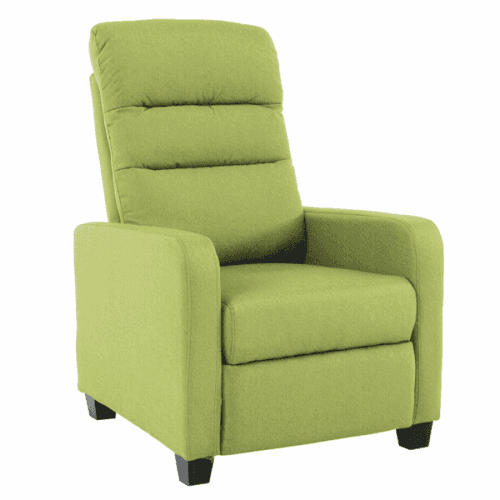 Relaxační křeslo, zelená, TURNER