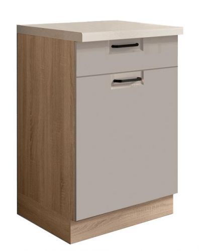 Skrinka do kuchyne Favorit 4D Sonoma/Latte