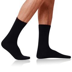 Pánske bavlnené ponožky COTTON MAXX MEN SOCKS - Bellinda - čierna 43 - 46