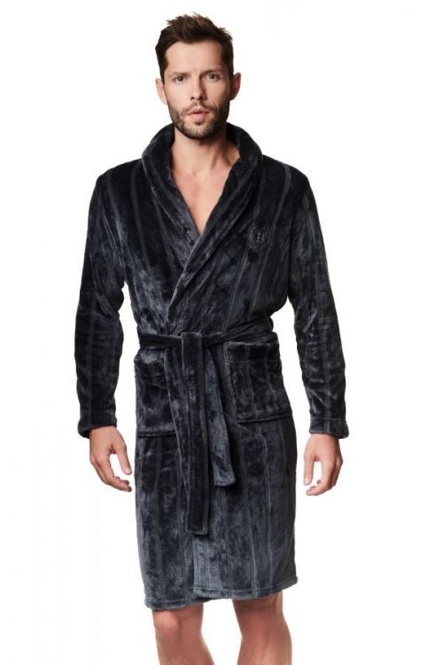 Pánsky župan Henderson 39391 Mungo grey xxl