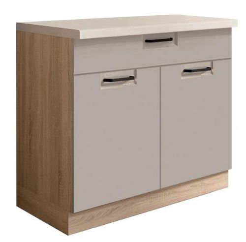 Skrinka do kuchyne Favorit 7D Sonoma/Latte