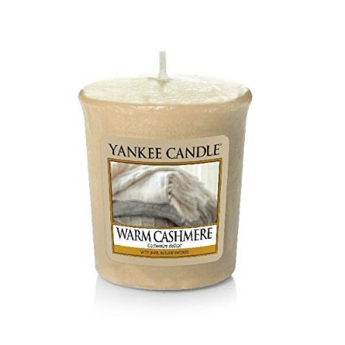 Yankee Candle Aromatická votívny sviečka Warm Cashmere 49 g