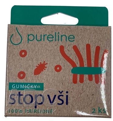 Ningbo Chanson Industry & Trade Co.,Ltd. Pureline GUMIČKY Stop Vši 1x2 ks