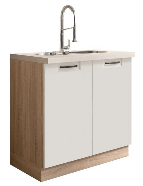 Skrinka do kuchyne Favorit 12D Sonoma/White