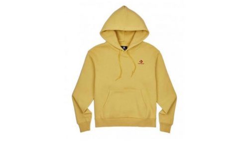 Converse Womens Embroidered Star Chevron Hoodie žlté 10020872-A18
