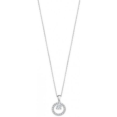 Lotus Silver Očarujúce strieborný náhrdelník s čírymi zirkónmi LP3080-1 / 1