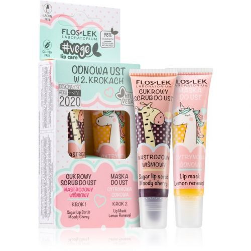 FlosLek Laboratorium Vege Lip Care Renewal výhodné balenie (na pery)
