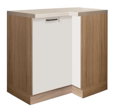 Skrinka do kuchyne Favorit 15D Lewa Sonoma/White