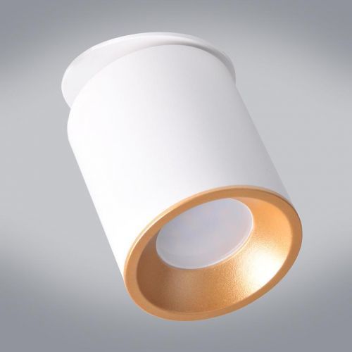 Lampa Haron 314215 biele a zlaté GU10 LW1