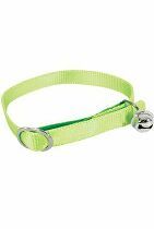 Obojok mačka nylon 10mm / 30cm zelený Zolux