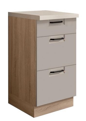 Skrinka do kuchyne Favorit 8D Sonoma/Latte