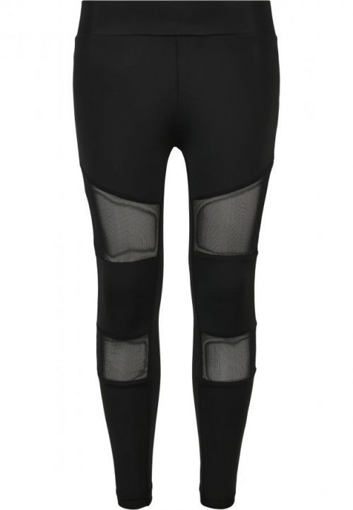 Urban Classics Girls Tech Mesh Leggings black - 110/116