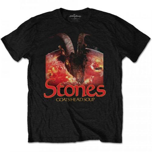 Rolling Stones - Tričko GHS with Logo - Muž, Unisex, Čierna, XXL