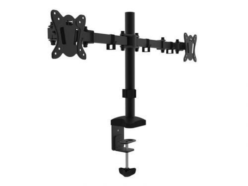 Držiak pre 2 monitory CABLETECH UCH0212 stolný
