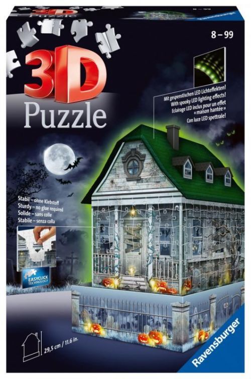 Ravensburger Strašidelný dom (Nočná edícia) 216 dielikov