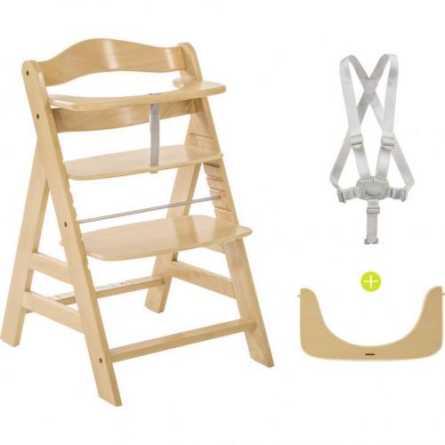 Hauck KOMBINOVANÁ VYSOKÁ STOLIČKA, buk, prírodné farby