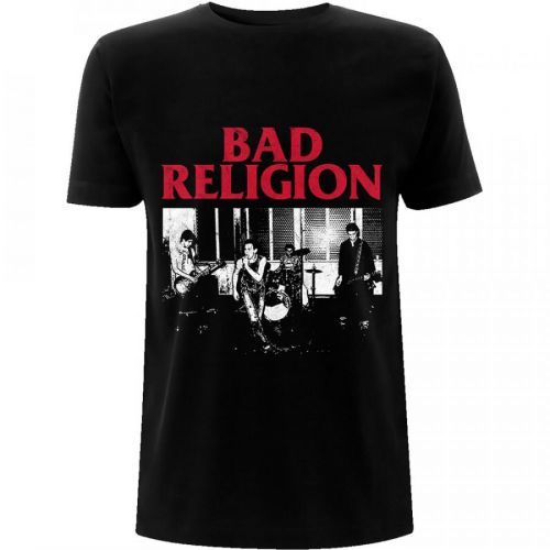Bad Religion - Tričko Live 1980 - Muž, Unisex, Čierna, XXL